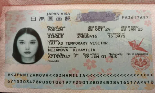 Виза в Японию для россиян