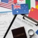 Россияне оформляют визы Шенген и США за границей